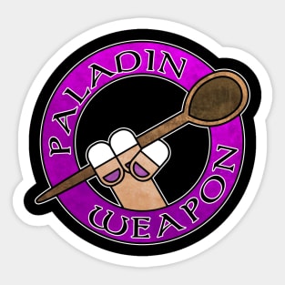 Paladin Weapon Sticker